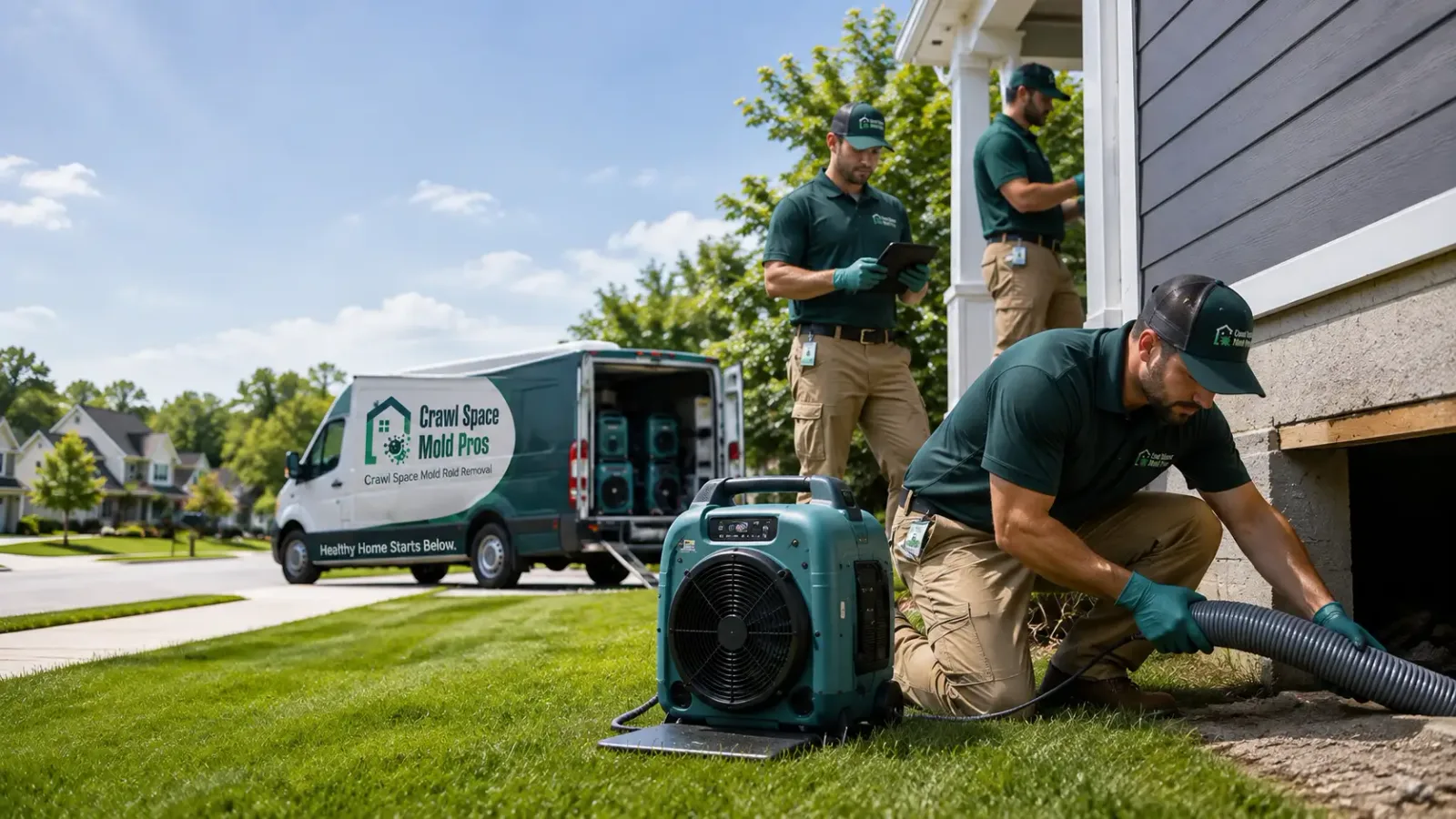 Crawl Space Mold Removal in Kingsville, MD